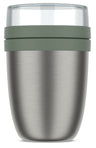 Mepal Thermos Yoghurt Cup / Lunch Pot Ellipse Nordic Sage - 500 ml + 200 ml