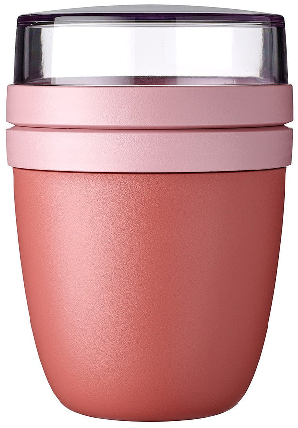 Mepal Yogurtera / Lunchpot Ellipse Vivid Mauve - 500 ml + 200 ml