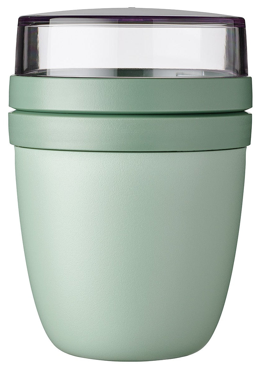Mepal Yoghurt Cup / Lunch Pot Ellipse Nordic Sage - 500 ml + 200 ml
