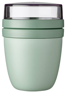 Mepal Yoghurt Cup / Lunch Pot Ellipse Nordic Sage - 500 ml + 200 ml