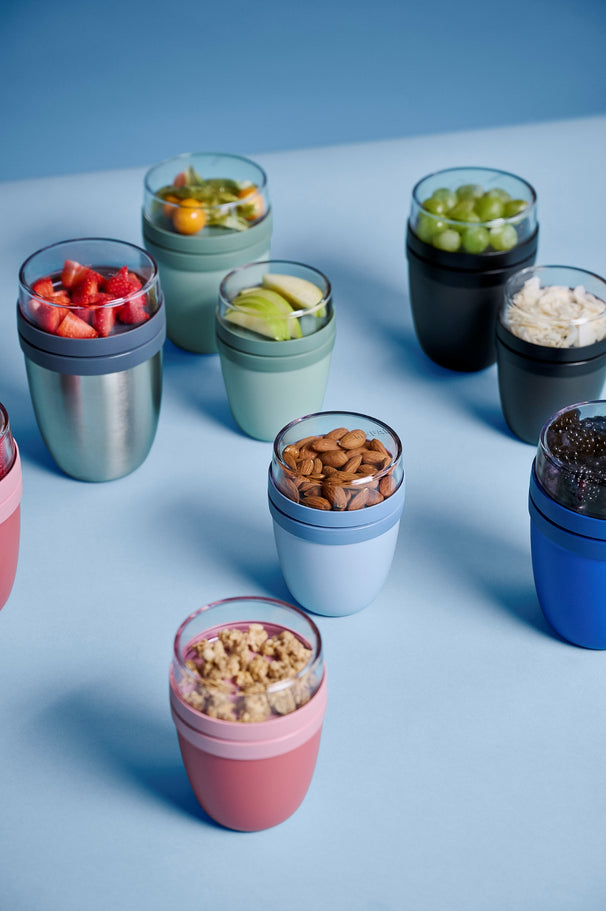 Mepal Yogurtera / Lunchpot Ellipse Nordic Sage - 500 ml + 200 ml