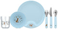 Mepal Children's Dinnerware Set Mio Forest Friends 6-Piece - With cutlery, plate, bowl and glass