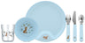 Mepal Set de vajilla infantil Mio Forest Friends 6 piezas - cubiertos, plato, bol y vaso