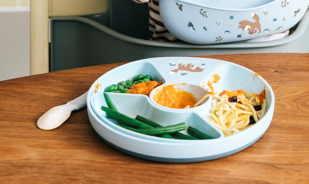 Mepal Children's Dinnerware Set Mio Forest Friends 6-Piece - With cutlery, plate, bowl and glass