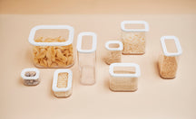 Mepal Storage Jars Set Modula White 3-piece