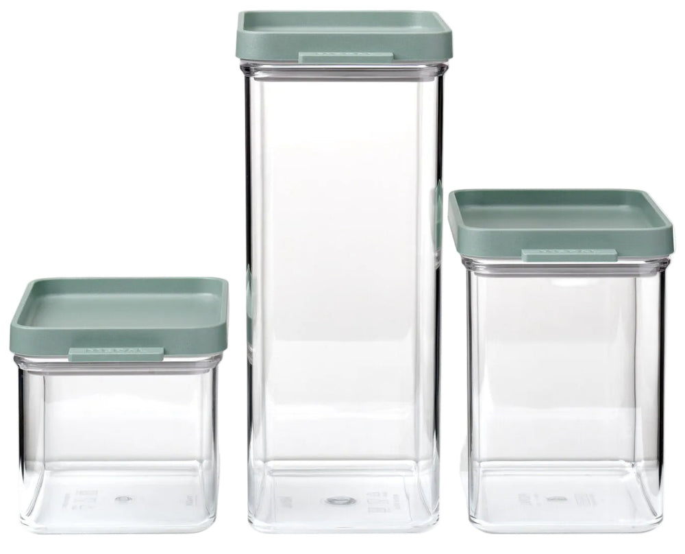 Mepal Storage Jars Set Omnia Nordic Sage 3-piece