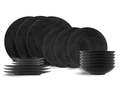 Juego de vajilla Cosy & Trendy Merio 18 piezas / 6 personas - 6 platos de cena, 6 platos de desayuno y 6 platos hondos