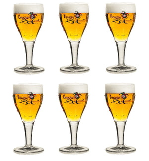 Vasos de cerveza Brugse Zot - 330 ml - 6 unidades