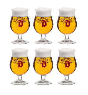 Vasos de cerveza Duvel - 330 ml - 6 piezas