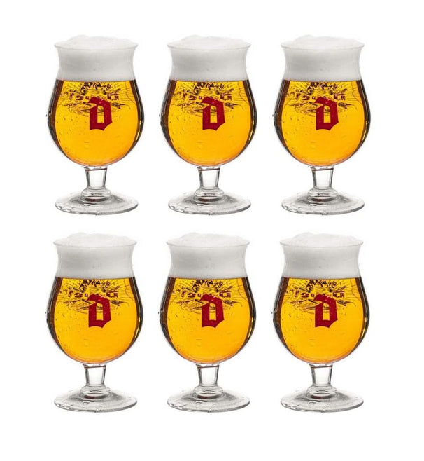 Vasos de cerveza Duvel - 330 ml - 6 piezas