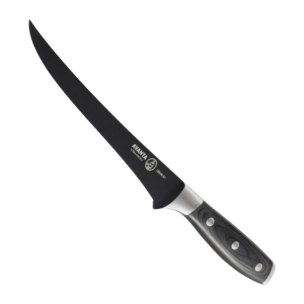 Messermeister Fillet Knife Avanta BBQ 18 cm - Black Titanium Blade