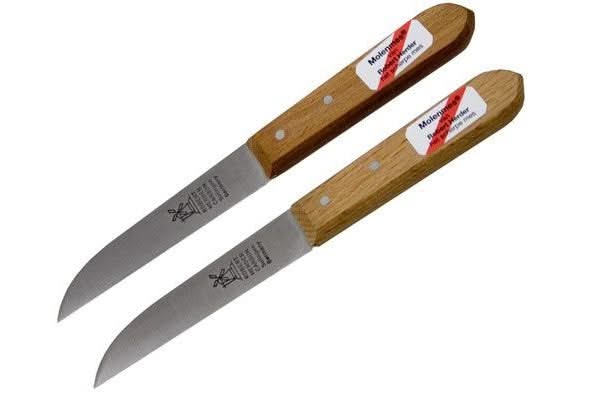 Robert Herder Cuchillo de Molino - Madera - Hoja 8.5 cm - 2 Piezas