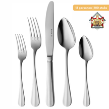 Sola Cutlery Set Dutch Smooth - 18/10 Stainless Steel - 100 pieces / 12 people