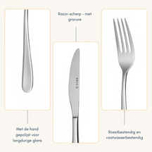 Sola Cutlery set Florence - 24 pieces / 6 people