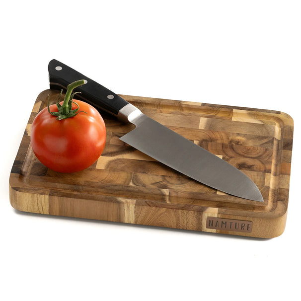 Namture Acacia Cutting Board M - 28 x 18 cm - Wooden Prep & Serving Board