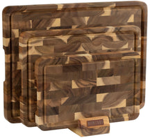 Namture Acacia Cutting Board Set - 3-Piece
