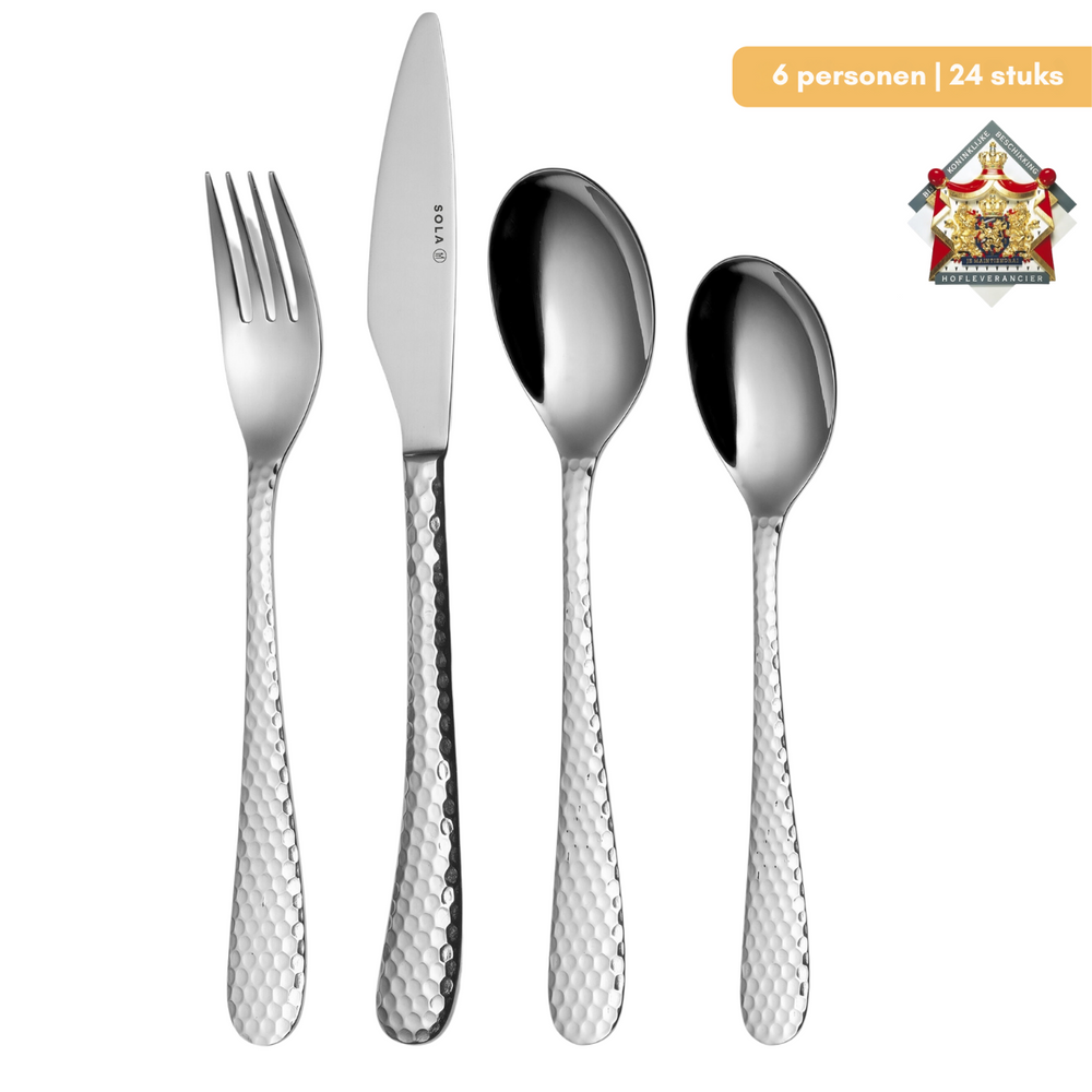 Sola Cutlery set Lima - 24 pieces / 6 persons