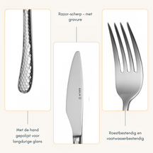 Sola Cutlery set Lima - 50 pieces / 6 persons