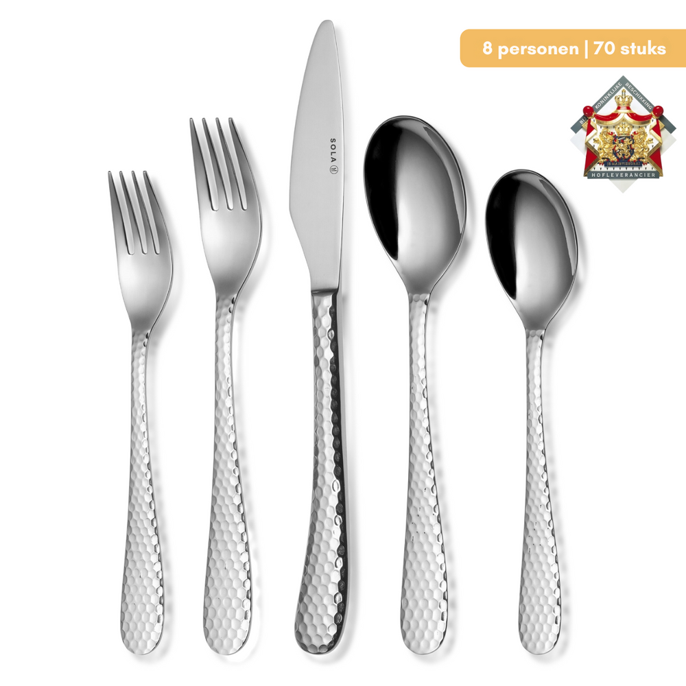 Sola Lima cutlery set - 70 pieces / 8 people