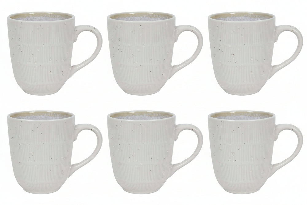 Cookinglife Mugs Nola Beige 350 ml - 6 Pieces