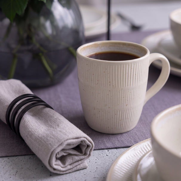 Cookinglife Mugs Nola Beige 350 ml - 6 Pieces
