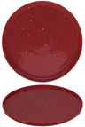 ONA Dinner Plates Fika Burgundy ø 25 cm - Set of 4