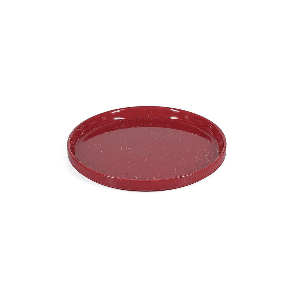 ONA Breakfast Plates / Dessert Plates Fika Burgundy ø 20.5cm - 4 pieces