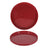 ONA Breakfast Plates / Dessert Plates Fika Burgundy ø 20.5cm - 4 pieces