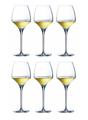 Copas para vino blanco Chef & Sommelier Open Up - 400 ml - 6 unidades - 6 copas para vino blanco de 400 ml
