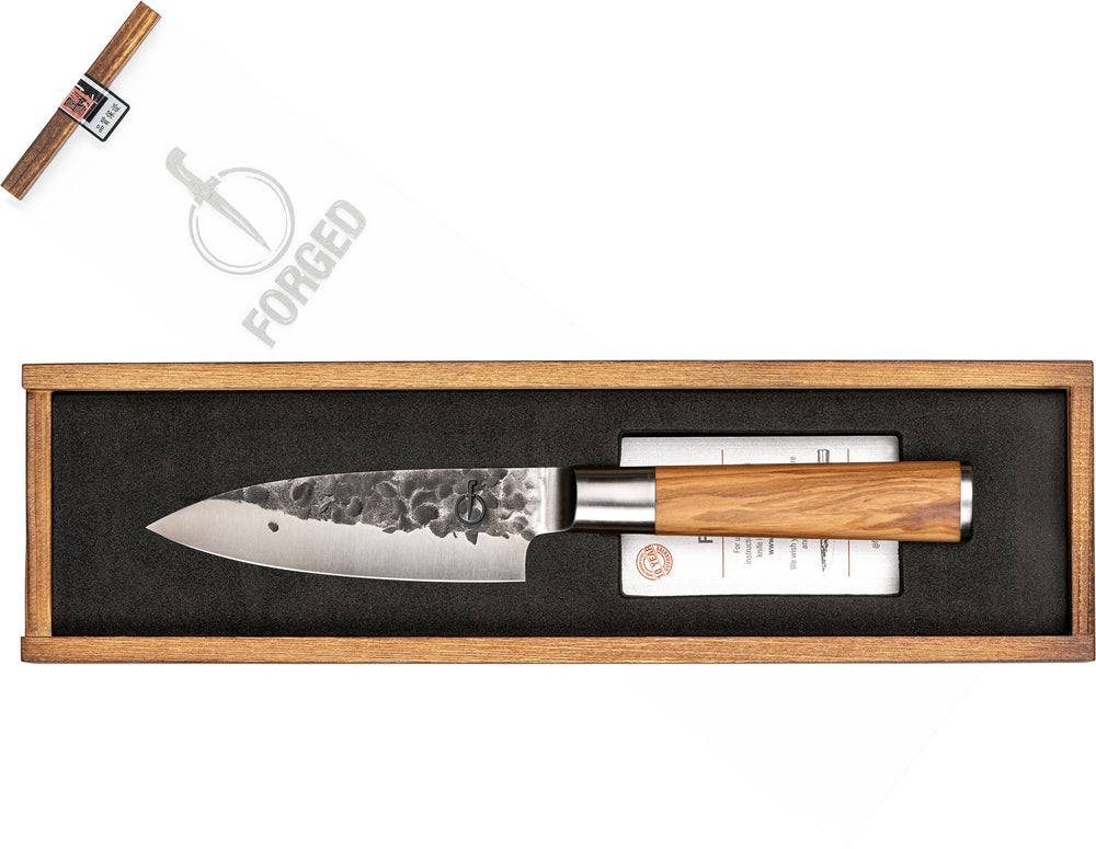 Forged Olive Office Knife - 23 cm
