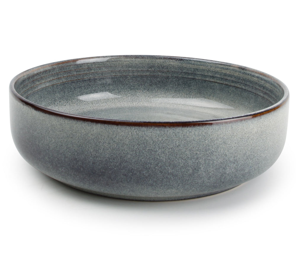 ONA Deep Plates / Pasta Bowls Duna Blue ø 22 cm - 4 Pieces