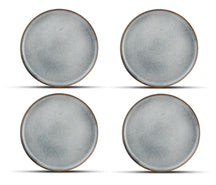 ONA Platos de desayuno / Platos de postre Duna Blue ø 21 cm - 4 piezas