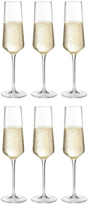 Copas de champán Leonardo - Flutes - Puccini - 280 ml - 6 piezas