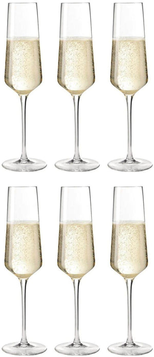 Copas de champán Leonardo - Flutes - Puccini - 280 ml - 6 piezas