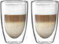 Leonardo Double-Walled Latte Macchiato Glasses Duo 400 ml - 2 pieces