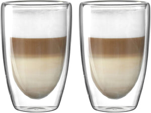 Leonardo Double-Walled Latte Macchiato Glasses Duo 400 ml - 2 pieces