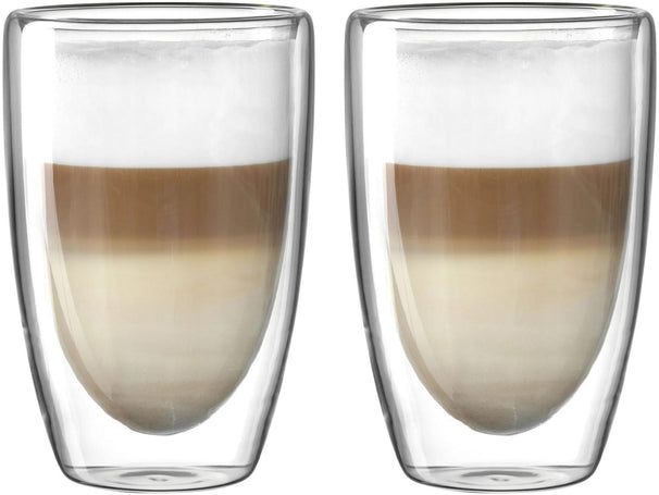 Leonardo Double-Walled Latte Macchiato Glasses Duo 400 ml - 2 pieces