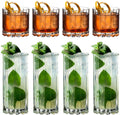 Riedel Glaze Set Cocktail & Whiskey Rocks & Highballs - 8 pieces
