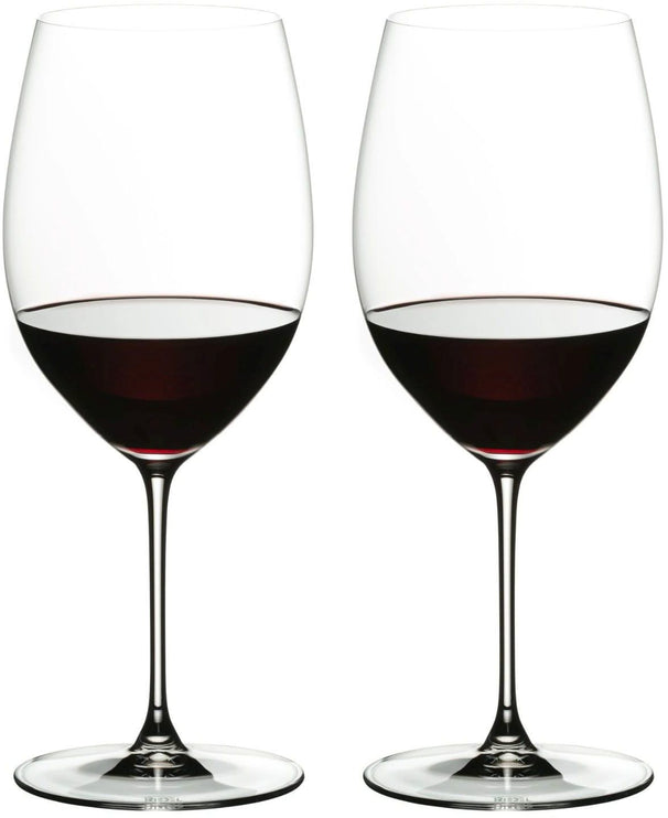Copas de vino tinto Riedel Veritas - Cabernet / Merlot - 709 ml - 2 unidades