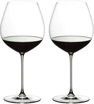 Copas de vino tinto Riedel Veritas - Old World Pinot Noir - 705 ml - 2 unidades