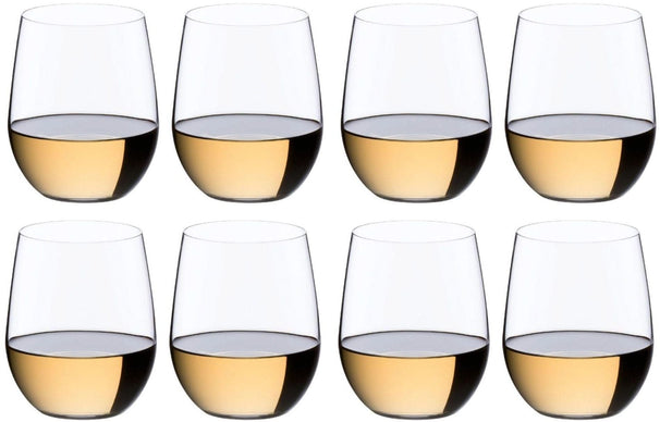 Copas de vino blanco Riedel O Wine - Viognier / Chardonnay - 320 ml - Paga 6 y lleva 8