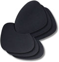Cookinglife Coasters - Vegan leather - Black - Organic - 13 x 11 cm - 6 pieces
