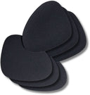 Cookinglife Coasters - Vegan leather - Black - Organic - 13 x 11 cm - 6 pieces