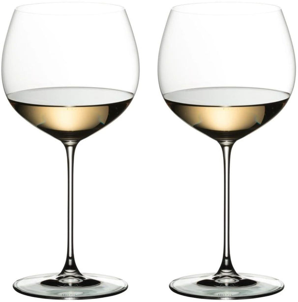 Copas de vino blanco Riedel Veritas - Chardonnay con barrica - 620 ml - 2 unidades