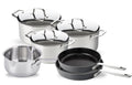 Beka Cookware Set Maestro 6-Piece - without / ceramic non-stick coating - suitable for all heat sources (Cooking pots, Saucepan & Frying pans)