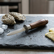 Crafts La Marée Scallop Knife Walnut - 9.5 cm