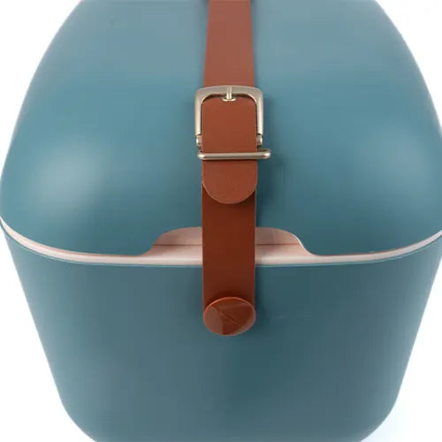 Polarbox Cool Box with Shoulder Strap - Marine Blue Mustard - 12 Liters