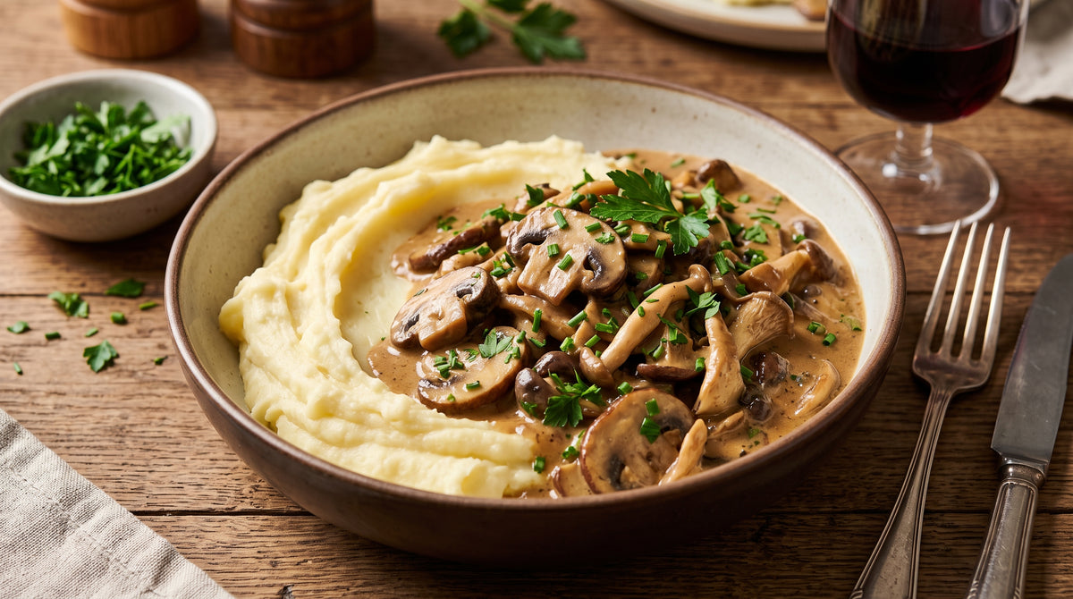 Creamy, savory and packed with flavor, without meat.