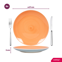 Cookinglife Dinner Plates Pastel Harmony ø 26.5 cm - 6 pieces