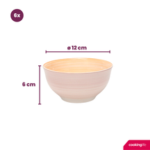 Cookinglife Small Bowls Pastel Harmony Ø 12 cm - 6 pieces